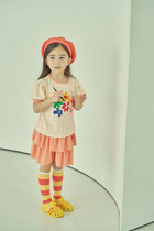 3N does not refund mimico new girl casual collar pane flower short - sleeved T tops