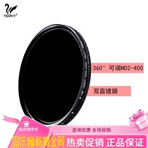 YOPHY adjustable ND reducer middle gray density mirror double-sided multi-layer coating waterproof scenery ND Reducer