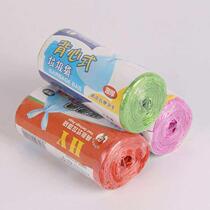 Thickened color vest type garbage bag household new materia