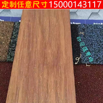  Indonesia pineapple grid anti-corrosion wood floor custom garden wooden plank road willow eucalyptus log square column outdoor plate