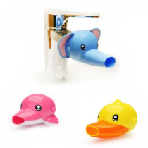 Silicone dual-purpose faucet extender extended kitchen extension nozzle toilet baby children hand wash Guide sink