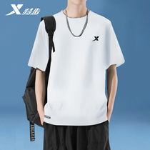 Special Step Short Sleeve T-shirt Male Summer New Speed Dry Compassionate Breathable Black Half Sleeve T Blouse Sportswear Menswear