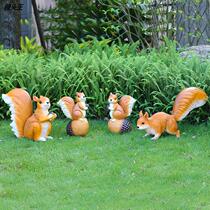 Simple Mouse Sculpture household climb tree decoration area outside 50272 garden courtyard grass flower