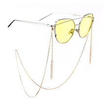 Suisui Ping an) glasses chain female neck retro Lolita fashion creative simple non-slip eye rope