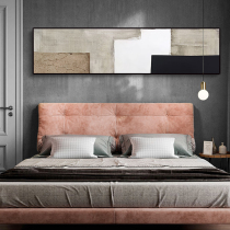 Oil painting hand-painted modern minimalist bedroom bedside decoration painting abstract sofa background wall painting minimalist living room hanging painting