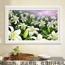 Full Diamond painting new living room 2019 high-end diamond masonry show drill cross stitch 5D modern minimalist restaurant