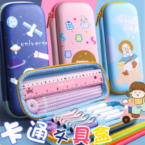 Cartoon stationery box pencil case pencil case pen bag Boys and Girls Primary School students kindergarten cute creative pen case multi-function Net red ins pen box creative pencil bag first grade large capacity stationery bag
