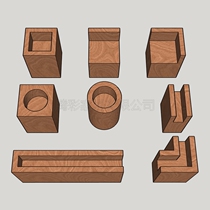 Tea table solid wood desk leg cushion heightening counter plus high sofa-bed foot cushion furniture wood cushion foot dining table and chairs groove