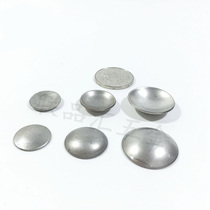 Stainless steel tube sealing piece thickened Type 201 thick stainless steel arch round tube sealing piece furniture sealing piece