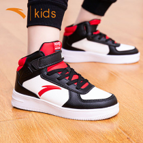 Anpedboy Shoes Children Sneakers 2021 Winter Boomer Boys High Help Shoes CUHK Children Warm Casual Board Shoes Men