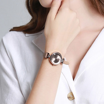 JuLi time watch female simple temperament rhinestone niche light luxury summer waterproof watch ins Wind Lady Quartz watch