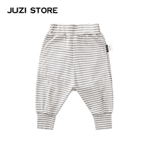 JUZI STORE Combed Combed Cotton Hallen Styling High Waist Long Pants Neutral Boy Girl 1920438