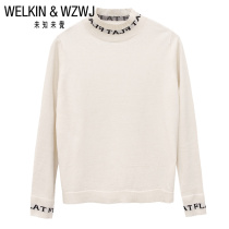 Unknown Winter 2019 new Korean version of low collar hipster thick pullover sweater W944M24025