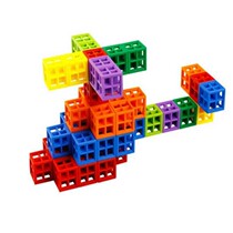 Six-sided hollow block building blocks kindergarten early education brain-benefit Intelligence children plastic Creative Wonders