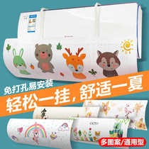 Air-conditioning windshield anti-direct blowing windshield Moon Baby wall-mounted non-installation baffle air outlet windshield General