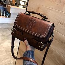 Premium sense vintage bag womens new 2022 leather versatile cross-body bag Korean version shoulder bag large capacity Cambridge bag