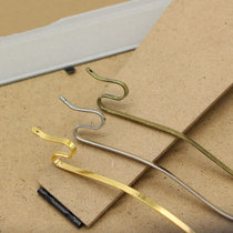 diy ancient style hanfu headdress accessories ancient style cos accessories 135mm flat Z-shaped snake dragon head hairpin stick material