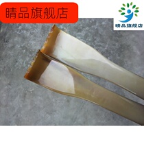 White Yak horns bu qiu ren lao tou le yang yang nao zhua yang ba whole natural white yak horns to create