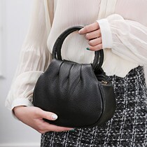 Mother Lady Hand bag small round bag casual handbag mini middle-aged small bag buy vegetables coin wallet mobile phone