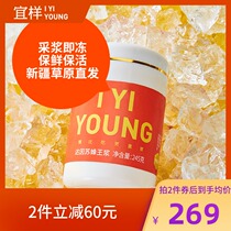 Yan Yans nest Xinjiang origin cold chain straight hair royal jelly royal jelly royal jelly royal jelly bee Royal milk 245g