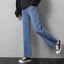 Pregnant Women wide leg pants Spring and Autumn wear casual loose jeans trousers spring thin size straight pregnant women pants