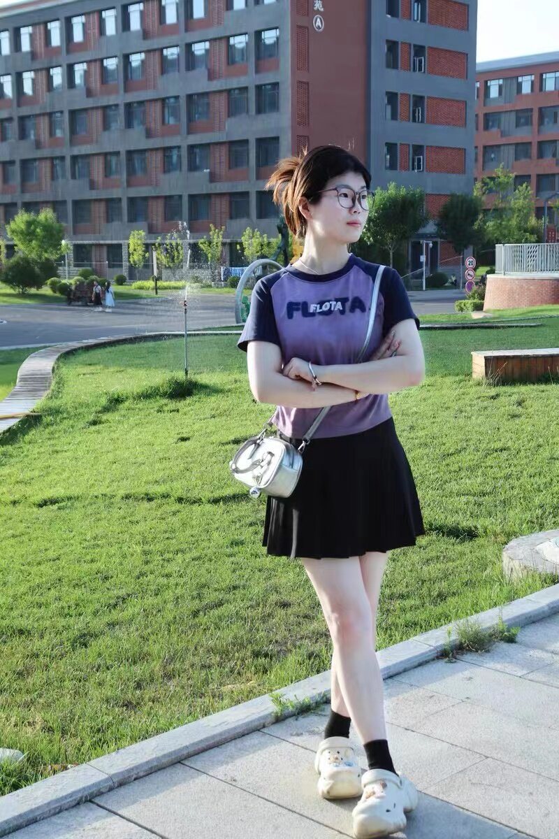 俏卡萱灰色高腰百褶裙A字短裙显瘦遮肉高个子专属显高版型 JK风百搭减龄