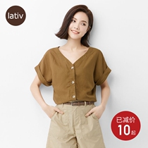 lativ womens woven OL belt womens casual four season belt spring and summer New wear with womens