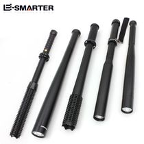 High-bright electric with ultra-small T6 security supplies long-range explosion-proof strong strong light flashlight Baseball bat Military riding W