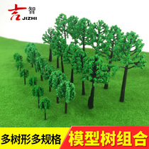Model tree sand table building model material Scene Model finished tree DIy making landscape model tree set