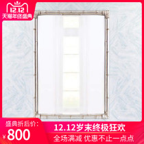 American retro bathroom mirror European-style background wall creative decorative mirror hallway hanging mirror bathroom dressing mirror dining side mirror