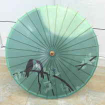 Swordnet Three-Lin Rain Spring COS Props Oil Paper Umbrella Stage Photography Decoration Retro Crafts Rain Protection Sun Umbrella