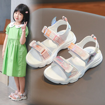 UK next sara girl sandals 2022 Summer new Korean version LITTLE GIRL CARTOON CASUAL BEACH SHOES