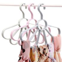 Shelf Multifunction Hanger Scarf for home hanging scarves Scarves Rings Leather leather strap tie silk towels Contain Circle Petals