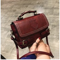 ckitty it womens bag brown shoulder bag retro messenger bag 2021 new mobile phone bag retro saddle bag tide