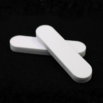 ten Wei Bifacial White Polished Silver Rod Pure Silver Anti-Oxidation Silver Ornament Conservation Pure Silver Ear Nail Ornament Maintenance