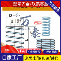 Rectangular spiral spring X-SWU12 5 14 5 17 17 21 21 32 32 39 46-20-30 Mithrice SWC