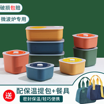 Summer food grade refreshing box anti-rancid microwave heating day-style sealed fruit lunchbox portable lunch box small