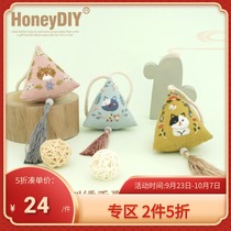 Hani handmade cat blessing sachet beginner to send boyfriend transhine sachet diy material bag