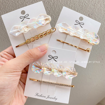  Super fairy dream girl mermaid Ji shell hairpin ins wild bangs clip hairpin Korean net red headdress