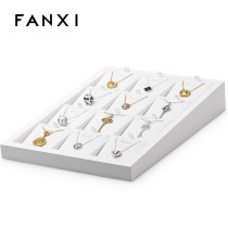Vansi FANXI White Jewelry Disk Circular Bracelet displays plate jewelry jewelry jewelry display plate P072