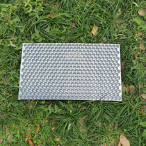  PVC hand throwing seedling plate Throwing seedling rice plate Artificial seedling plate thickened white first-class plastic transparent 434-hole seedling plate