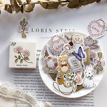 Dream See Alice Day Ensemble Cute Characters Handbill Stickler Decor With Small Patterns Small Stickup Cartoon And Paper Hand Ledger Paper Packs of Teenage Hearts Hands Tent Material Day of Diyhand Tent Sticker stickers