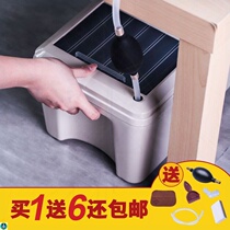 Waste water tea barrel simple square home Inverted Tea Water Bins Small Tea Residue Barrel Waste Water Barrel Pick Up Thickened 