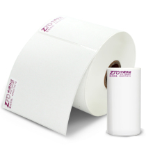 Zhongtong Express Single Handheld Portable Printer Thermal Paper Electronic Face Sheet 76*100 Logistics Adhesive