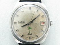 Coconut PAGOL Swiss old antique mechanical watch 23 drill