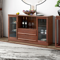 Tiantan furniture sideboard modern minimalist lockers kitchen storage cabinet Elm Wood Wood living room side cabinet K