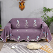 European sofa cushion cover cushion modern simple sofa towel cover cloth sofa cover all-inclusive full cover universal cover dust cover