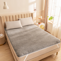 Thickened Goat Suede Mattress Upholstered Warm Cushion Tatami Mat Student Dorm Room Winter Single Sponge Bedding