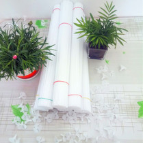 50CM balloon stalk balloon accessories decorative tube foreign trade strut new lengthened pure white latex balloon cup gas