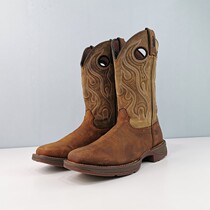 New Durango Western Cowboy boots lightweight knight riding boots embroidered monochrome sleeve boots size 42